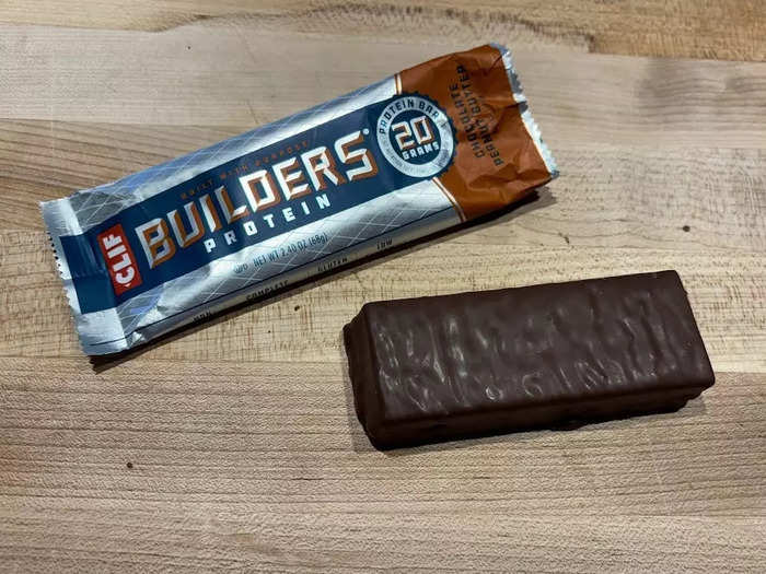 2. Clif Builders (chocolate peanut butter)