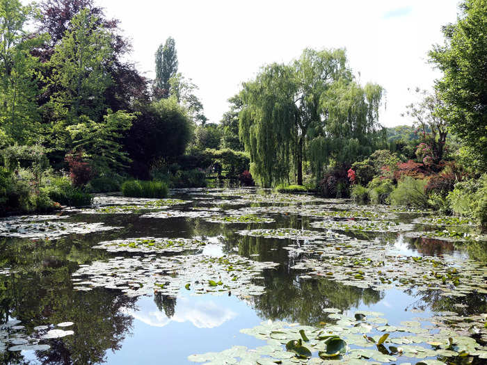 The House of Claude Monet in Giverny, France, features the flower and water gardens that inspired some of his most famous paintings.