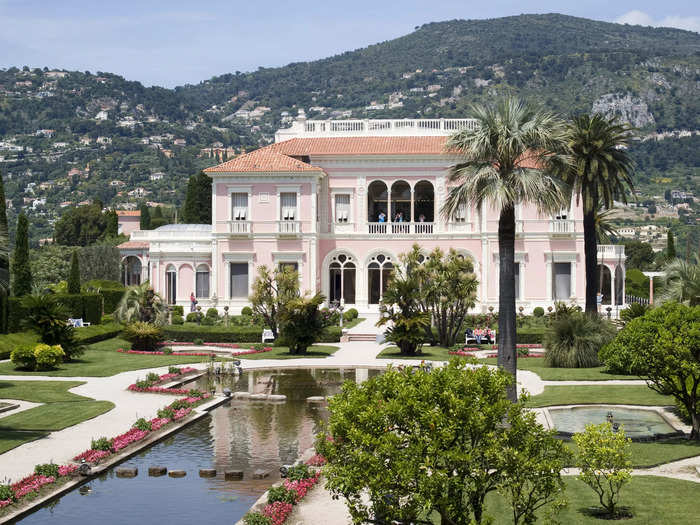 Located in Saint-Jean-Cap-Ferrat, France, the Villa Ephrussi de Rothschild Gardens is known for its variety of themed gardens.