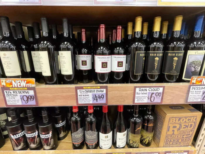 Skip the "Two-Buck Chuck" wines — fork out a few more dollars for a bottle from the Trader Joe