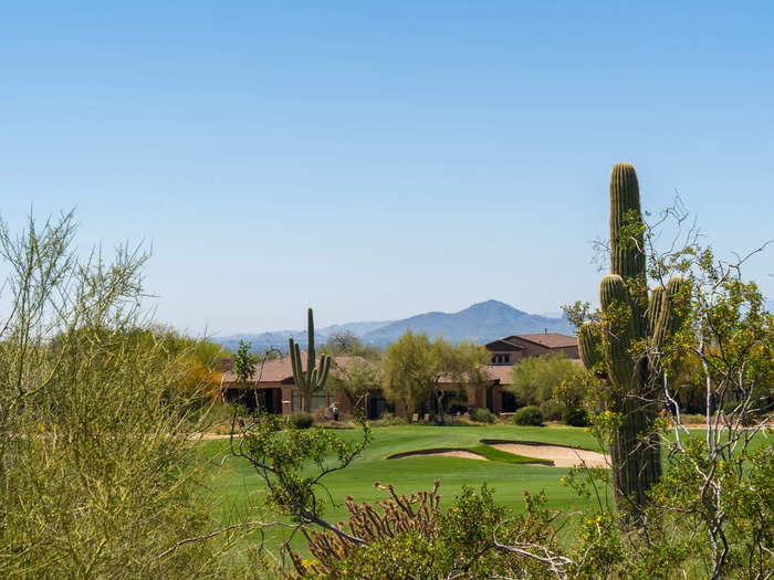 No matter where you live in Scottsdale, you can access pristine golf courses.