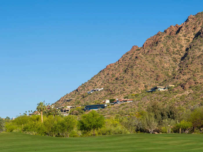 Nearby is Paradise Valley, a separate town that blends into South Scottsdale. 