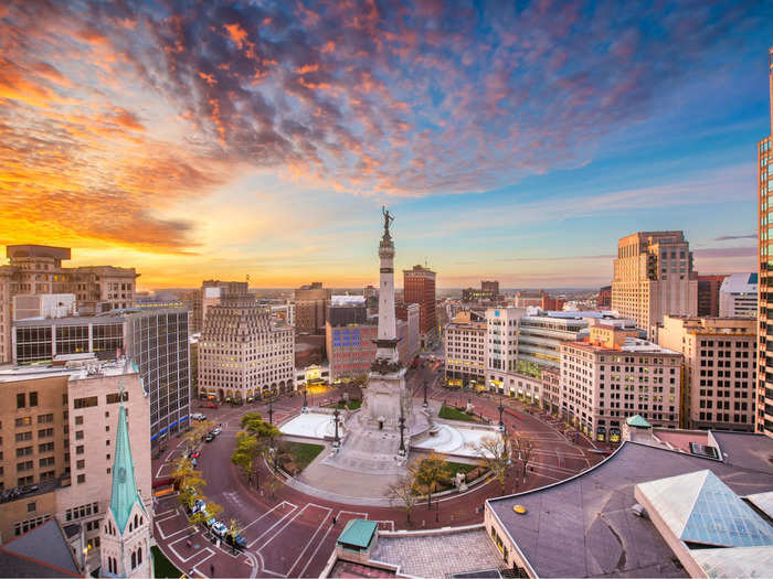 3. Indianapolis, Indiana