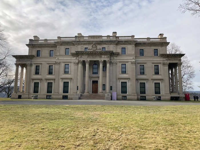 The Vanderbilt Mansion in Hyde Park, New York, was home to one of America