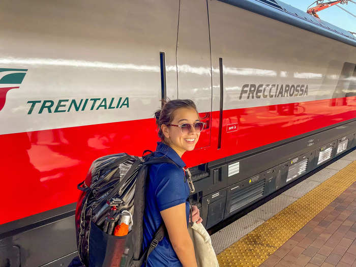 I visited Italy during a two-week train trip through Europe. To get to the country, I took an overnight train from Vienna to Venice.