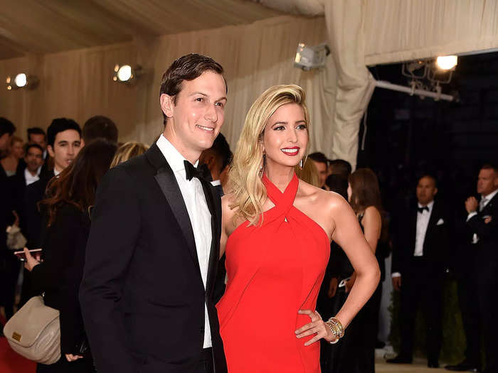 The last time Ivanka and Kushner attended the Met Gala was in the midst of Trump
