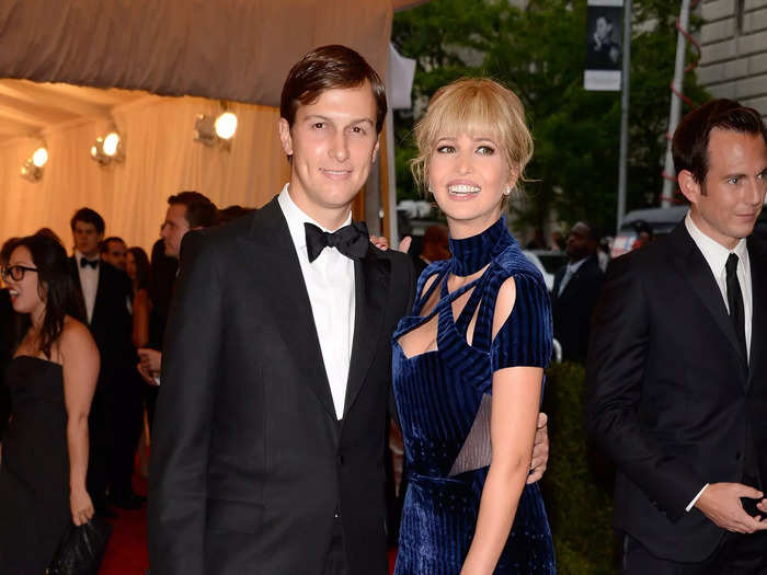 Ivanka and Kushner skipped the Met Gala in 2011, but they were back in 2012.