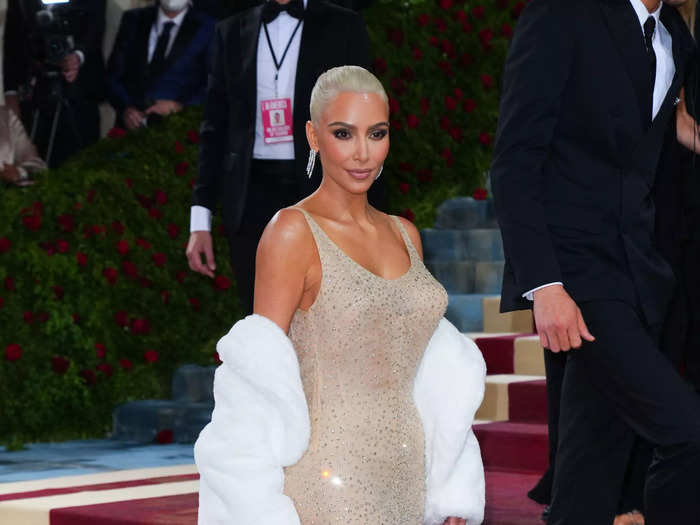 Kim Kardashian caused one of the biggest controversies in recent Met Gala history by wearing a dress that belonged to Marilyn Monroe in 2022.