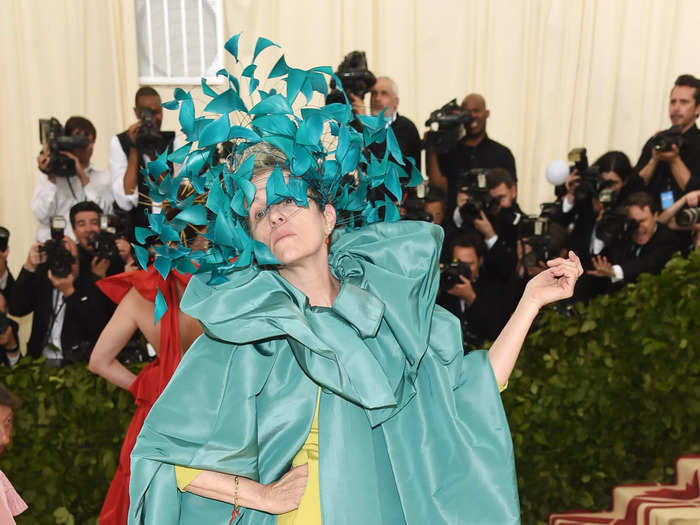 Frances McDormand had one of the most head-turning looks on the red carpet.