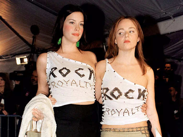 In 1999, Liv Tyler and Stella McCartney showed up to the Met Gala wearing matching tank tops.