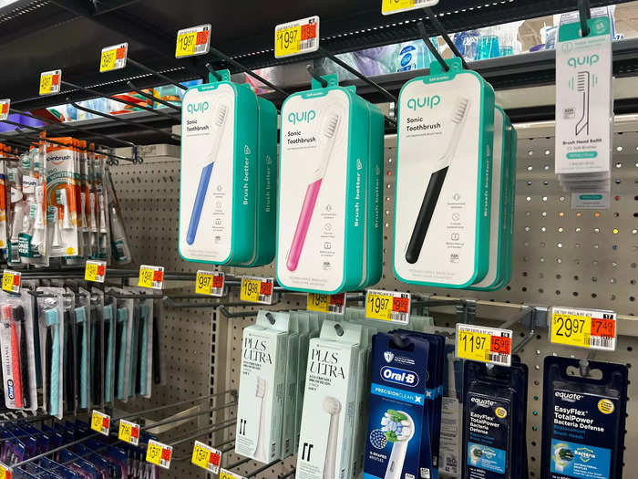 Quip toothbrushes