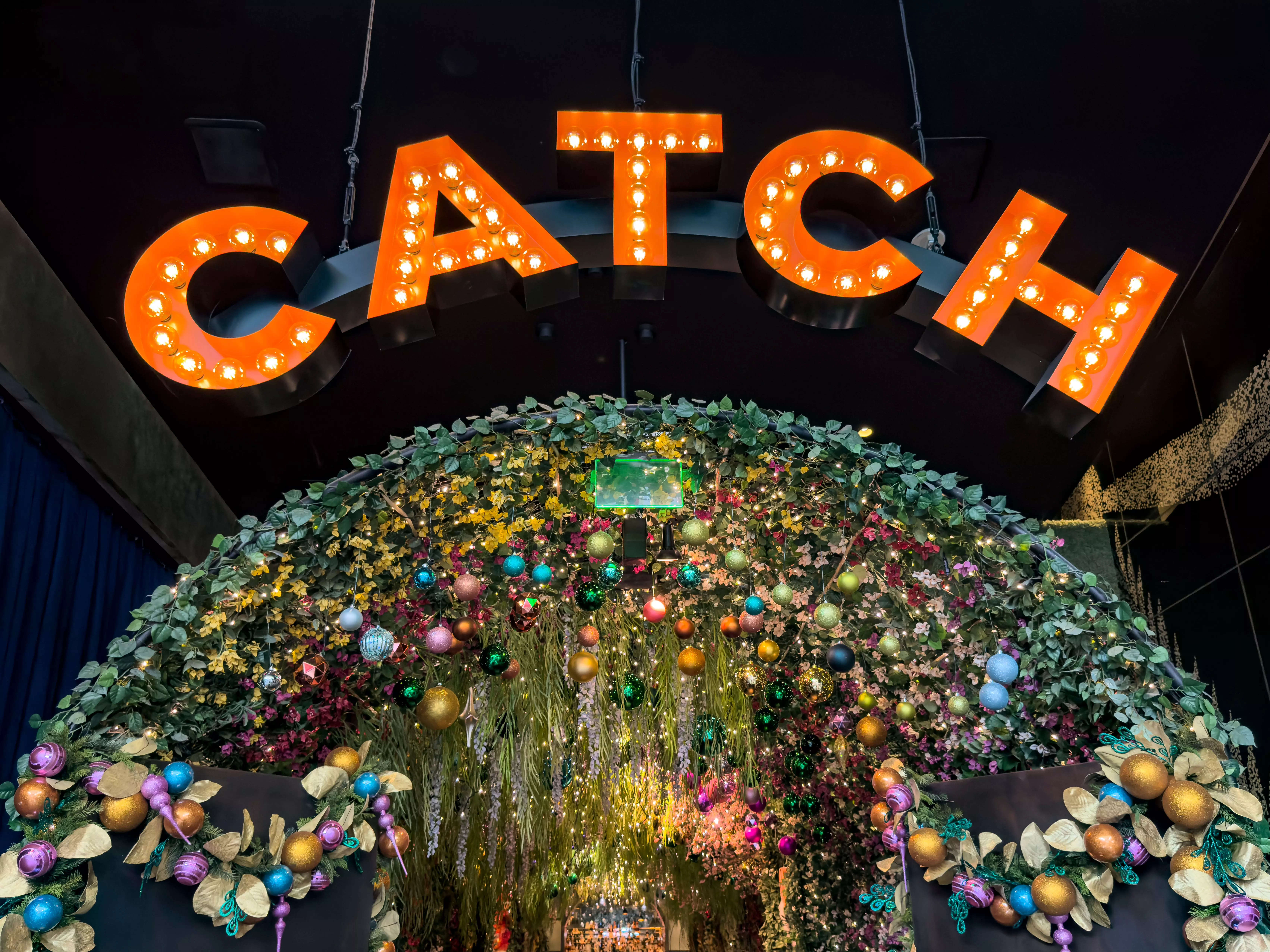 The entrance to Catch restaurant at the Aria Resort & Casino in the City Center