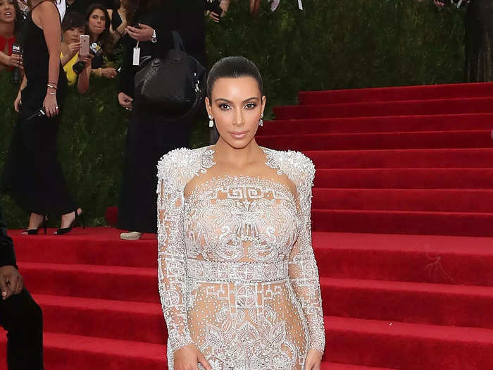Kardashian brought major drama and glamour to the 2015 Met Gala.