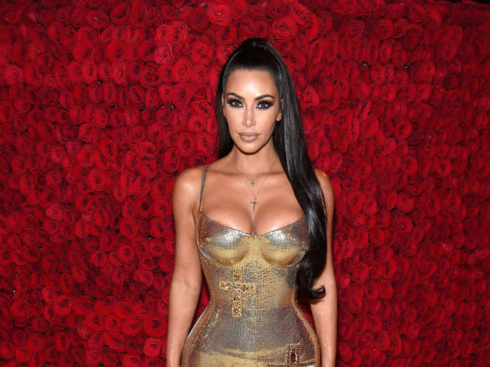 Kim was among the best-dressed stars at the 2018 "Heavenly Bodies: Fashion and the Catholic Imagination" event.