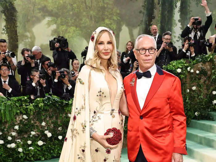 Dee Ocleppo Hilfiger and Tommy Hilfiger looked like they stepped out of a fairytale.