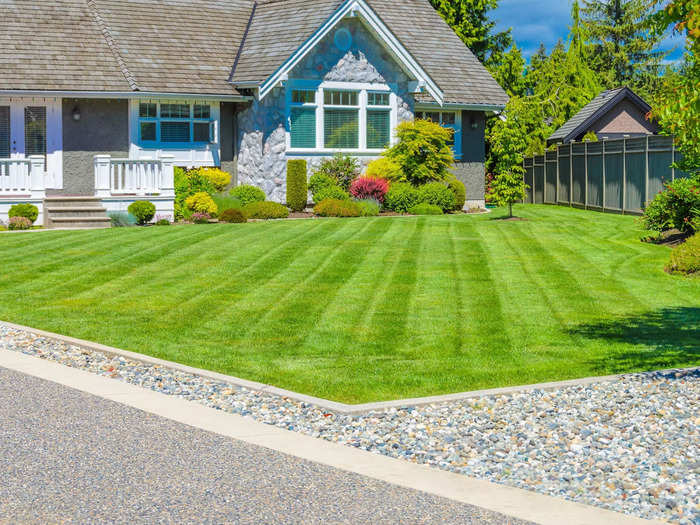 A monoculture lawn can be problematic.
