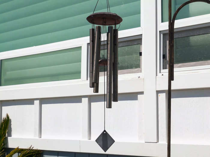 Certain outdoor accessories, like wind chimes, can be annoying. 