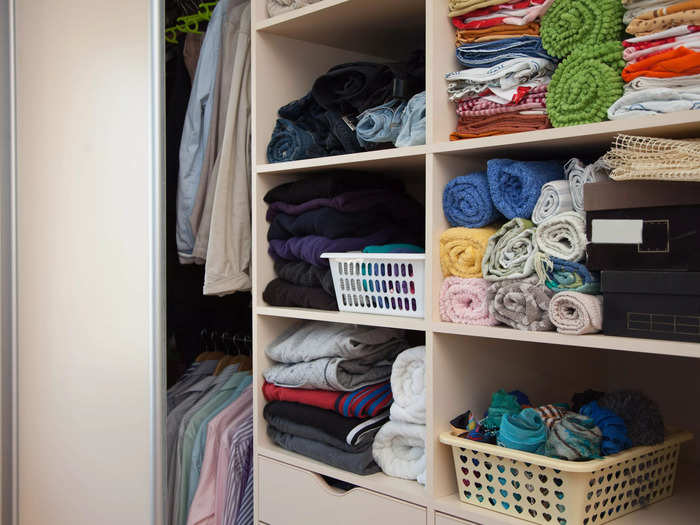 Swap out your closet interior for a more personalized option.