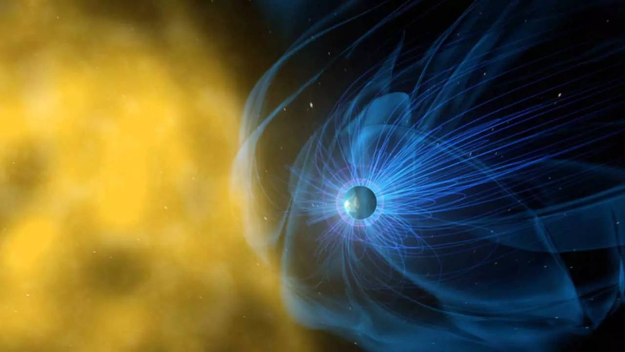Magnetosphere earth magnetic field