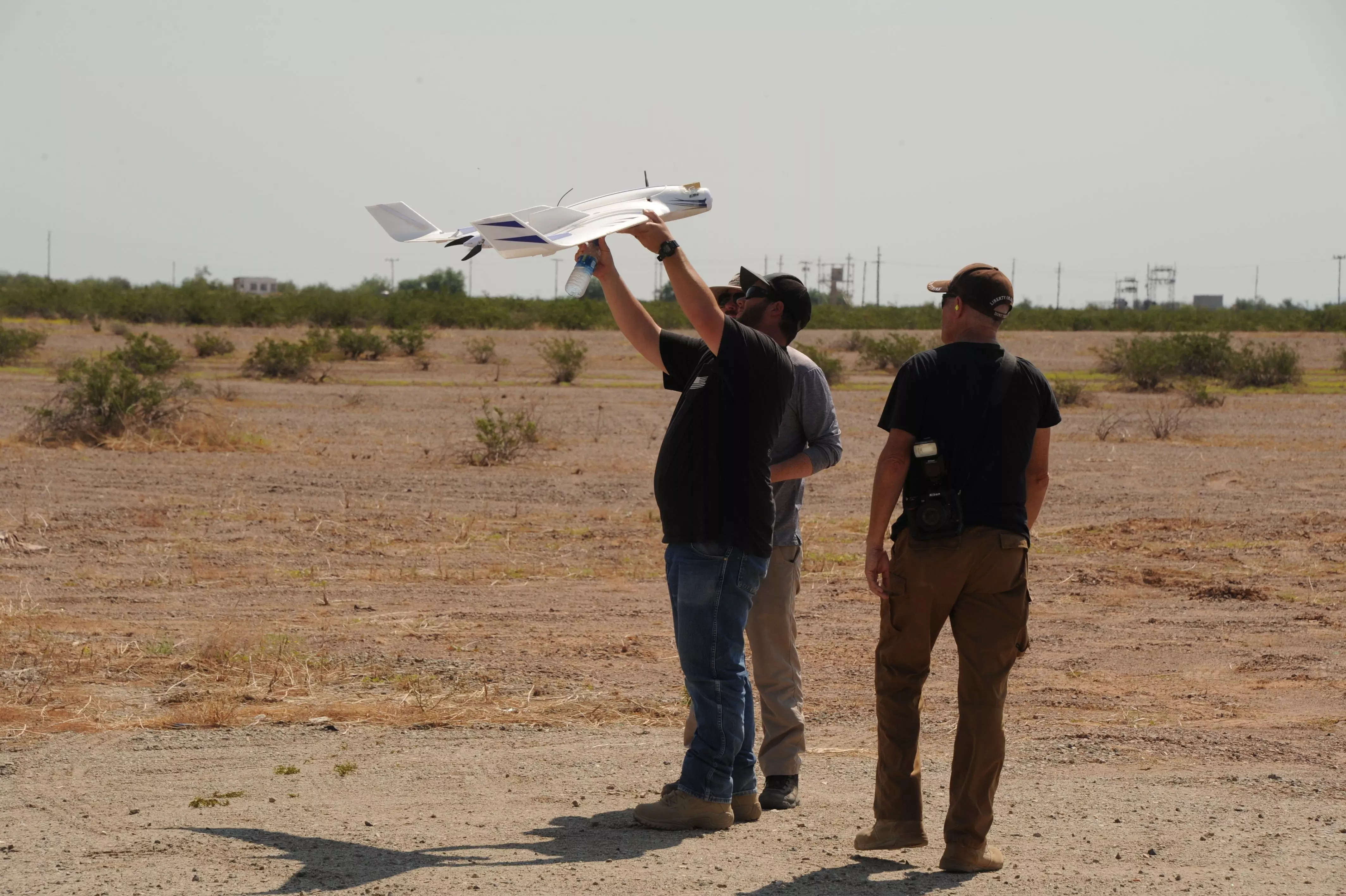 A counter-small unmanned aerial system (C-sUAS) demonstration is held at the US Army