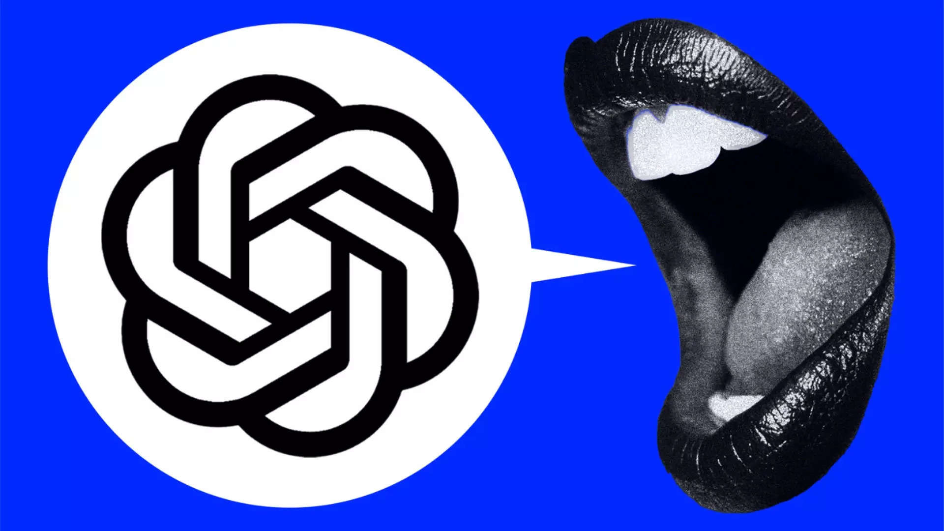 chatgpt logo, mouth
