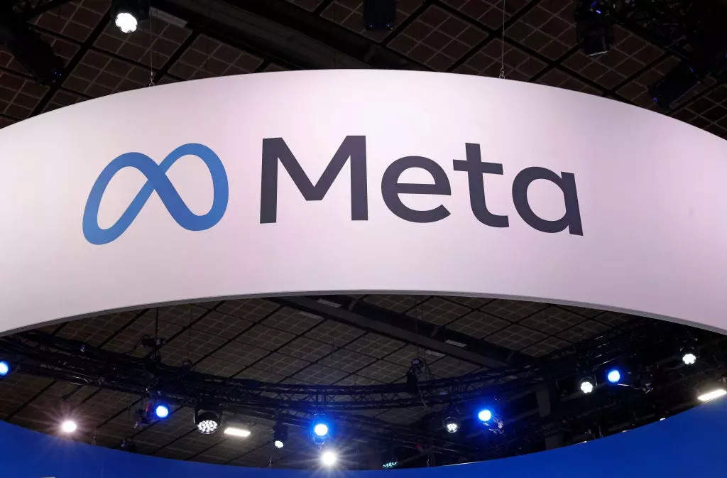 Meta logo is displayed during the Viva Technology show at Parc des Expositions Porte de Versailles on May 24, 2024 in Paris, France.