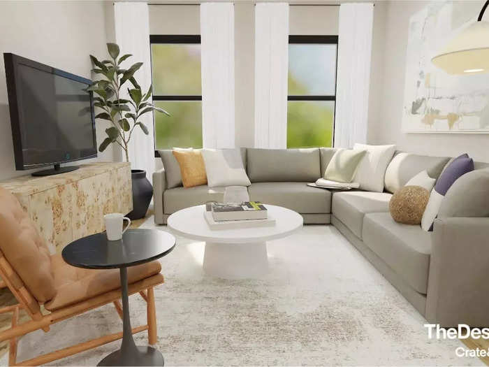 A few days later, the 3D rendering of my apartment appeared in my inbox. I couldn