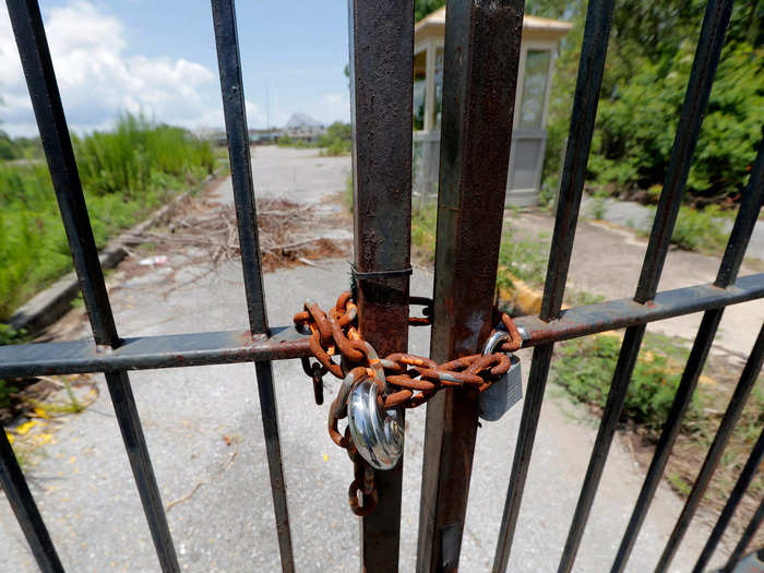 The severity of the damage caused the park to close indefinitely.