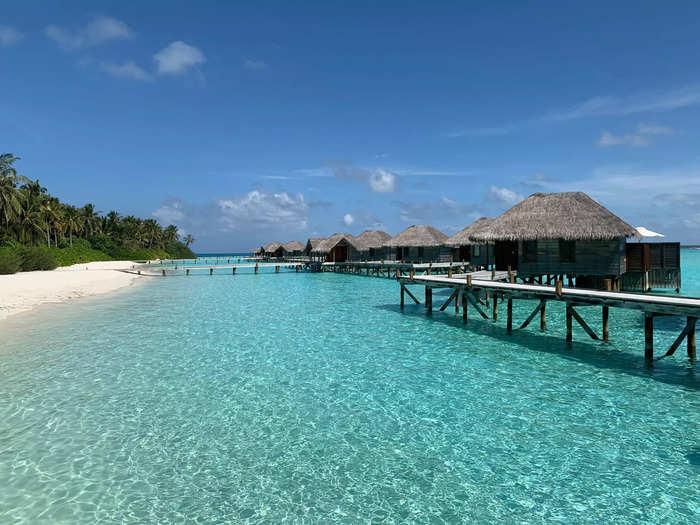 My first stay was at Conrad Maldives, which can get pricey. 