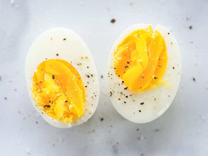 Hard-boiled eggs can be made in less than twenty minutes.