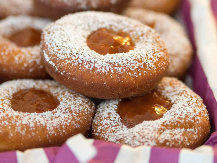 Doughnuts are quick and easy to make in the air fryer.