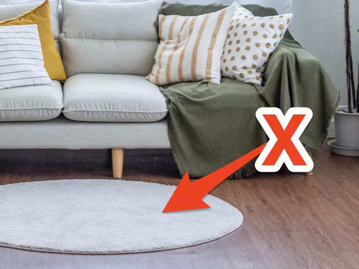 Replace machine-made rugs with unique vintage ones.