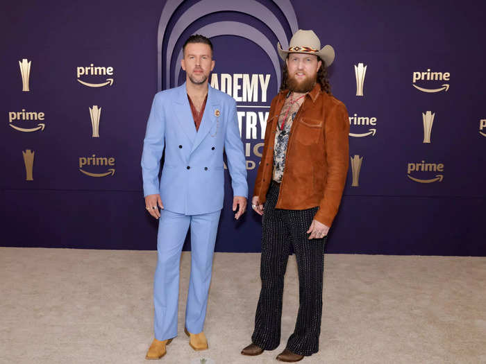 Brothers Osborne were one of the best-dressed music duos on the red carpet.