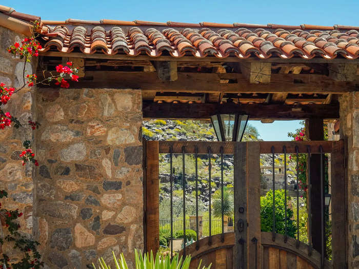 The architecture in Silverleaf is reminiscent of Europe. 