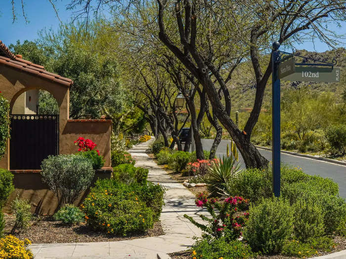 The eastern section of the community is Silverleaf Village, where homes sold for an average of $5.5 million in 2023. 