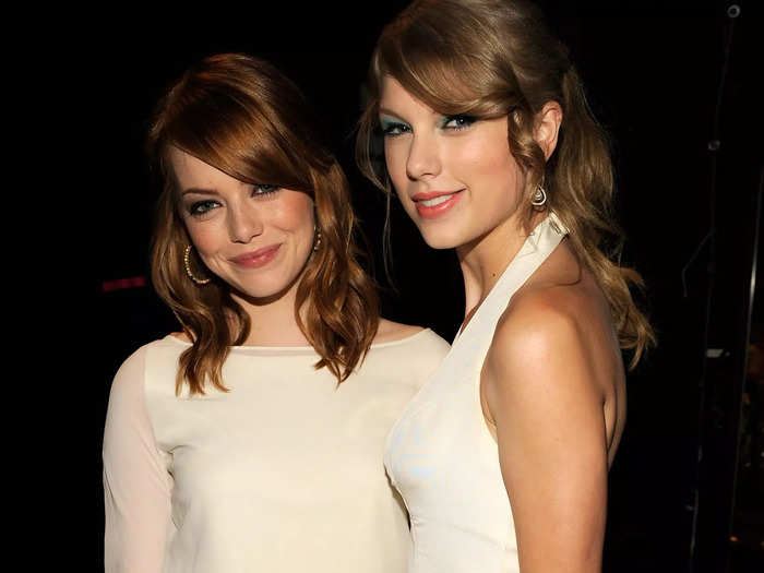Emma Stone and Taylor Swift