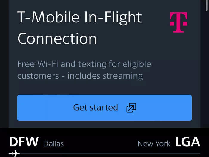 I was particuarly happy with the T-Mobile WiFi, which allowed me to stream stuff I couldn