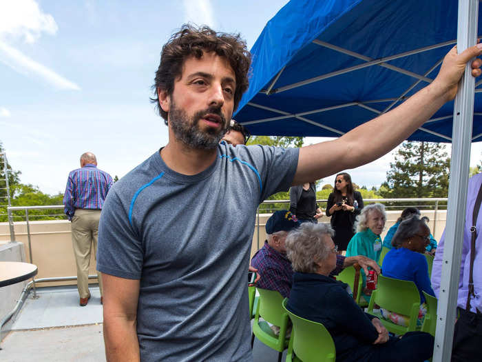 Sergey Brin favors activities that give an adrenaline rush.