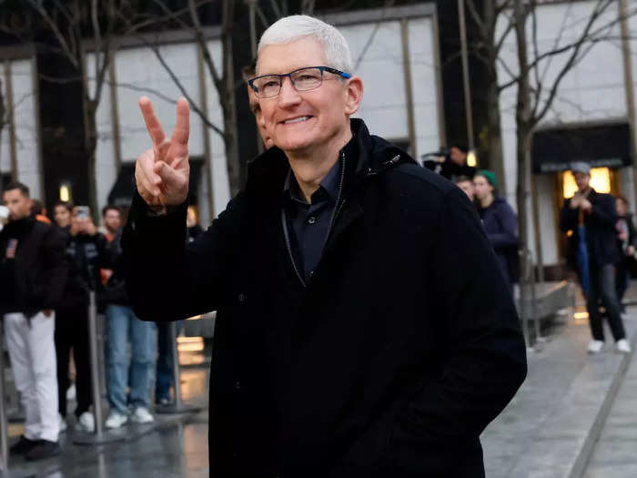 Tim Cook likes cycling and rock climbing.