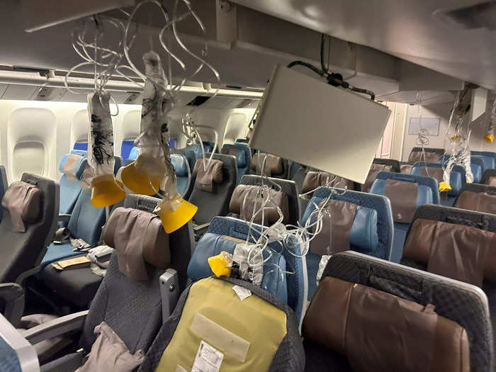 "Very suddenly there was a very dramatic drop so everyone seated and not wearing a seatbelt was launched immediately into the ceiling," Dzafran Azmir, a 28-year-old student on board the flight told Reuters.