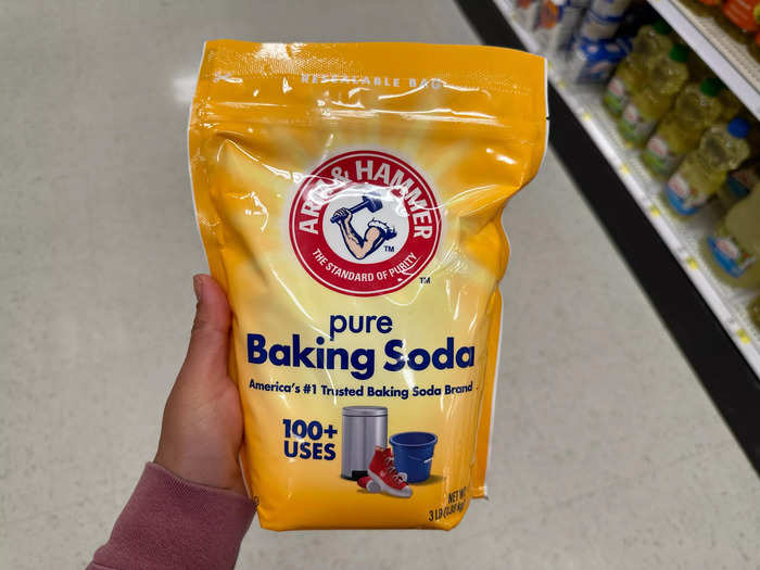 Baking soda is an all-around lifesaver.