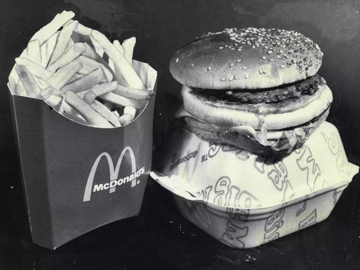 After the release of the Big Mac in 1968, the burger rose in popularity throughout the 1970s to become the chain