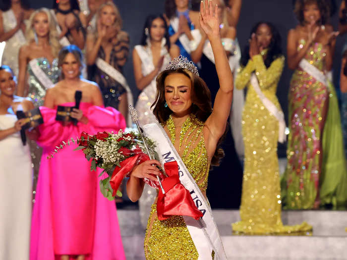 Noelia Voigt was crowned Miss USA 2023 on September 29 in Reno, Nevada.