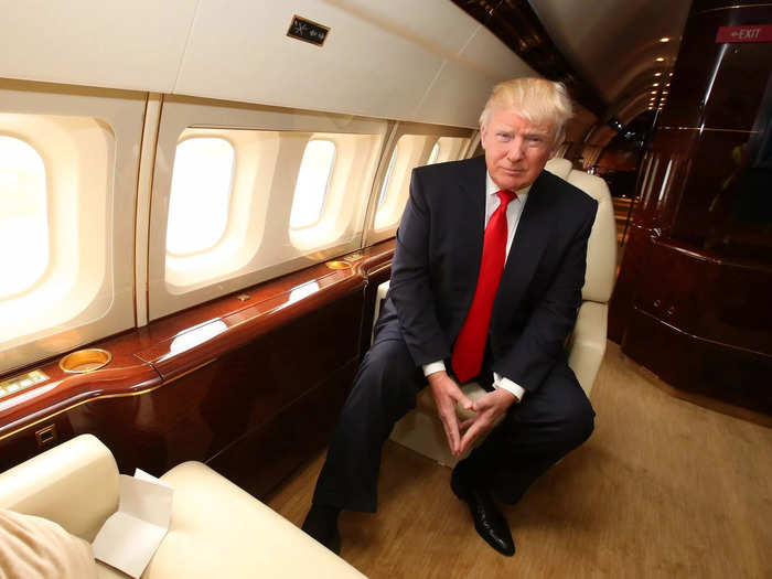 Despite selling off some of his aircraft, Trump has still held onto two — and he