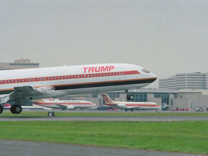 Before the 727 was his personal plane, it was part of the 