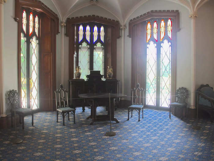 The Parlor, also known as the Drawing Room, was used for family gatherings and entertaining.