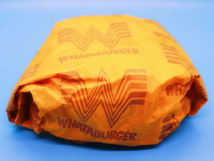 In ninth place was the double-meat Whataburger with cheese.