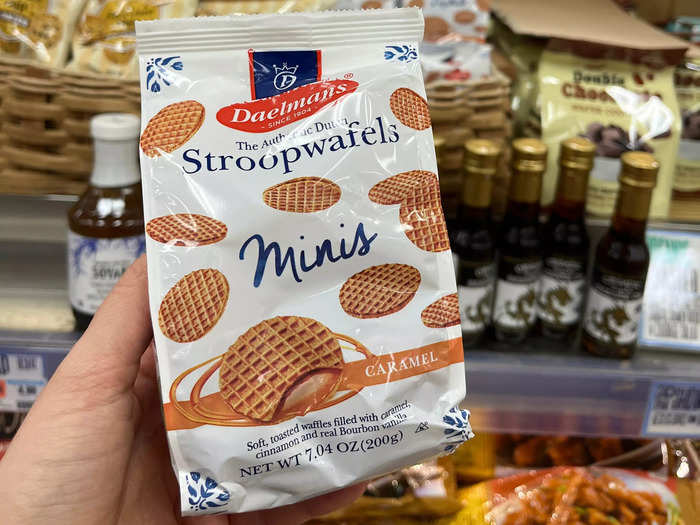 Mini stroopwafels: $3.49