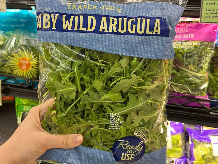 Wild baby arugula: $2.29