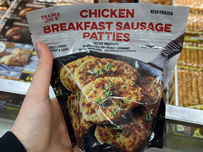 Chicken breakfast-sausage patties: $2.99